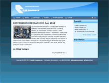 Tablet Screenshot of fratelli-cavinato.com